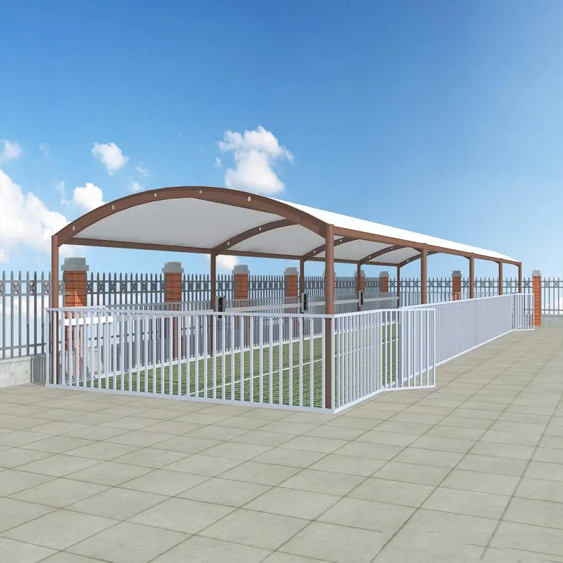 膜结构停车棚有哪些环保优势